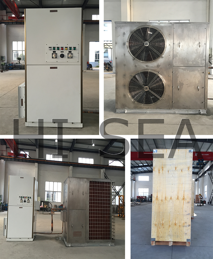 The Picture of The Offshore Platform CJKR Marine Packaged Air Conditioner